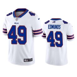 Buffalo Bills Tremaine Edmunds White Limited Jersey