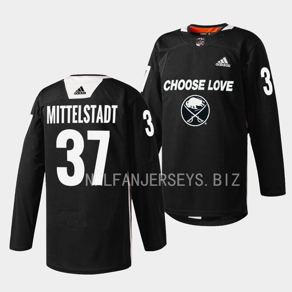 Buffalo Sabres Casey Mittelstadt 2023 Choose Love Night Black Jersey Buffalo Sabres Casey Mittelstadt 2023 Choose Love Night Black Jersey
