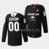 Buffalo Sabres Custom 2022-23 Goathead Alternate Black Jersey