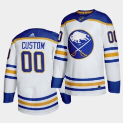 Buffalo Sabres Custom Away White Jersey