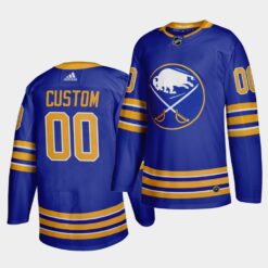 Buffalo Sabres Custom Home Royal Jersey