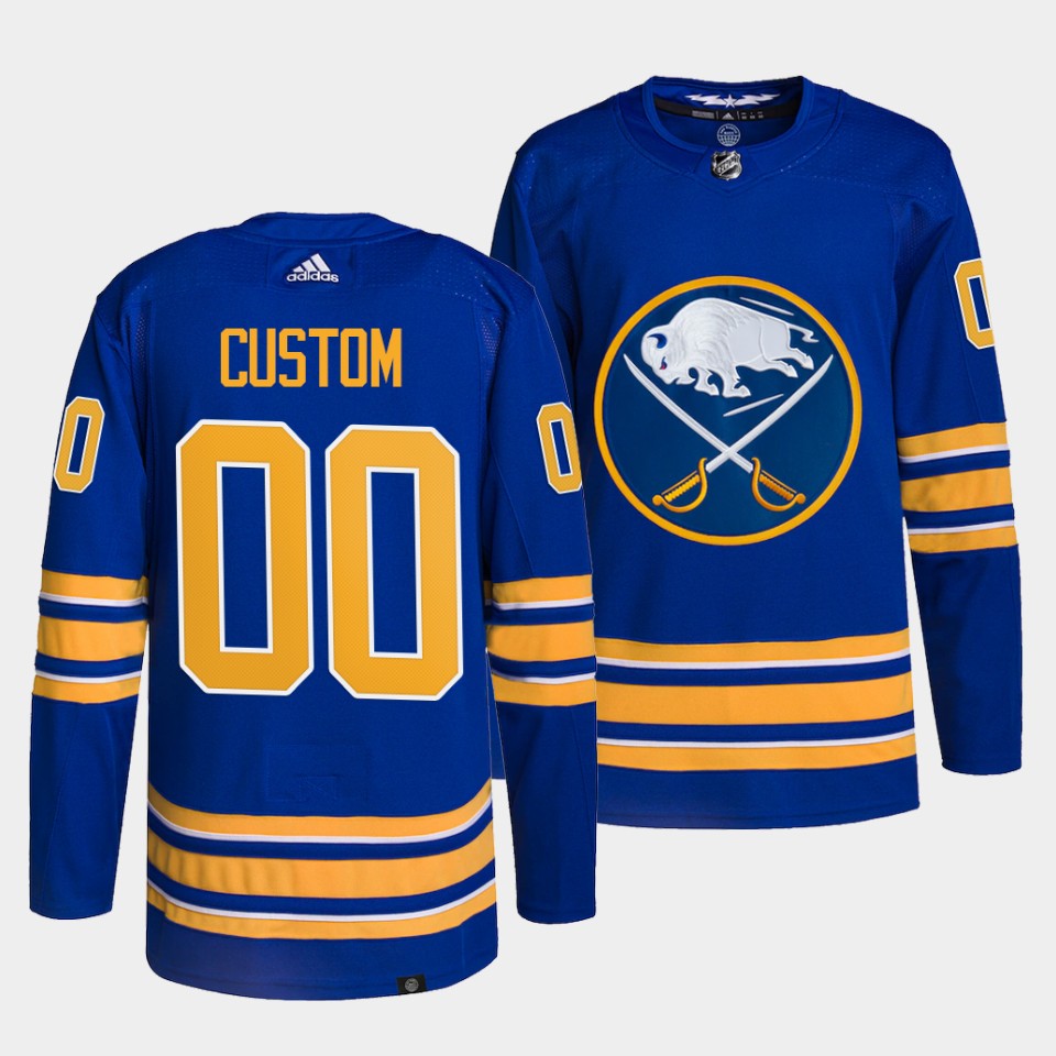 Buffalo Sabres Custom Royal Home Jersey Buffalo Sabres Custom Royal Home Jersey
