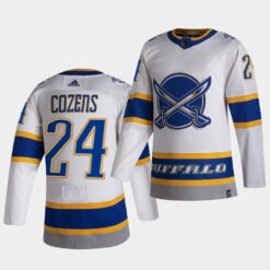 Buffalo Sabres Dylan Cozens 2021 Reverse Retro White Special Edition Jersey