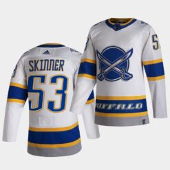 Buffalo Sabres Jeff Skinner 2021 Reverse Retro White Special Edition Jersey