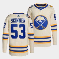 Buffalo Sabres Jeff Skinner 2022 Heritage Classic White Jersey