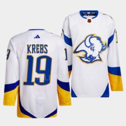 Buffalo Sabres Peyton Krebs Reverse Retro 2.0 White Jersey