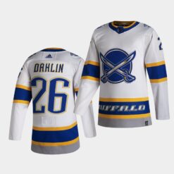 Buffalo Sabres Rasmus Dahlin 2021 Reverse Retro White Special Edition Jersey