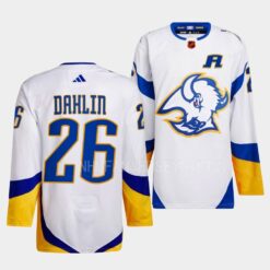 Buffalo Sabres Rasmus Dahlin Reverse Retro 2.0 White Jersey