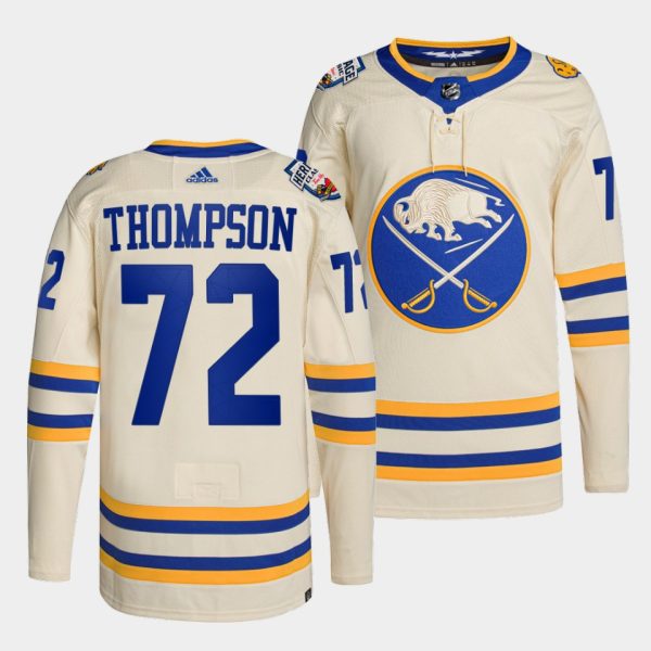 Buffalo Sabres Tage Thompson 2022 Heritage Classic White Jersey Buffalo Sabres Tage Thompson 2022 Heritage Classic White Jersey