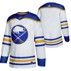 Buffalo Sabres Team 2021 Away White Jersey