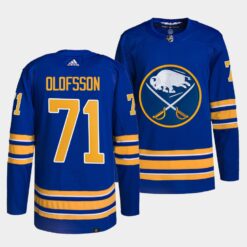 Buffalo Sabres Victor Olofsson Home Royal Jersey