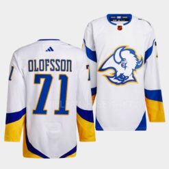 Buffalo Sabres Victor Olofsson Reverse Retro 2.0 White Jersey