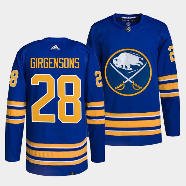 Buffalo Sabres Zemgus Girgensons Home Royal Primegreen Jersey Buffalo Sabres Zemgus Girgensons Home Royal Primegreen Jersey