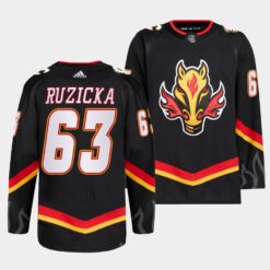 Calgary Flames Adam Ruzicka 2022-23 Blasty Alternate Black Jersey