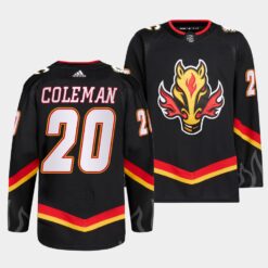 Calgary Flames Blake Coleman 2022-23 Blasty Alternate Black Jersey
