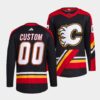Calgary Flames Custom HockeyFightsCancer Purple Jersey