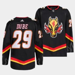Calgary Flames Dillon Dube 2022-23 Blasty Alternate Black Jersey