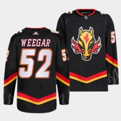 Calgary Flames MacKenzie Weegar 2022-23 Blasty Alternate Black Jersey