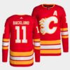 Calgary Flames Mikael Backlund Reverse Black Jersey
