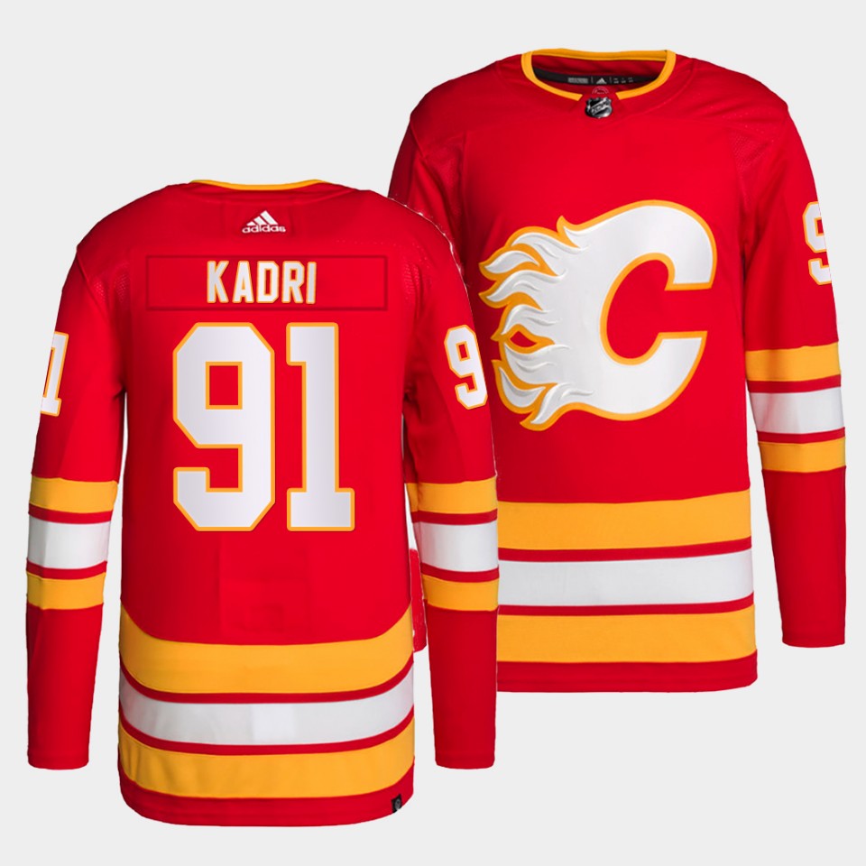 Calgary Flames Nazem Kadri HomeRed Jersey Calgary Flames Nazem Kadri HomeRed Jersey
