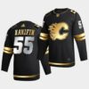 Calgary Flames Noah Hanifin Golden Edition Black Jersey