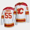 Calgary Flames Noah Hanifin HockeyFightsCancer Jersey White