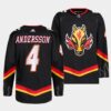Calgary Flames Noah Hanifin Home Red Jersey