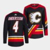 Calgary Flames Rasmus Andersson HockeyFightsCancer White  Jersey