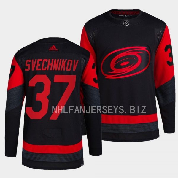 Carolina Hurricanes Andrei Svechnikov 2023 Stadium Series Black Jersey Carolina Hurricanes Andrei Svechnikov 2023 Stadium Series Black Jersey