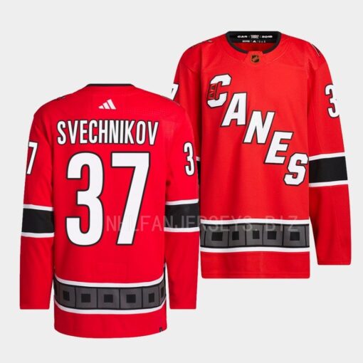Carolina Hurricanes Andrei SvechnikovReverse Retro 2.0 Red Jersey