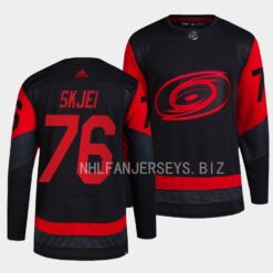 Carolina Hurricanes Brady Skjei 2023 Stadium Series Black Jersey