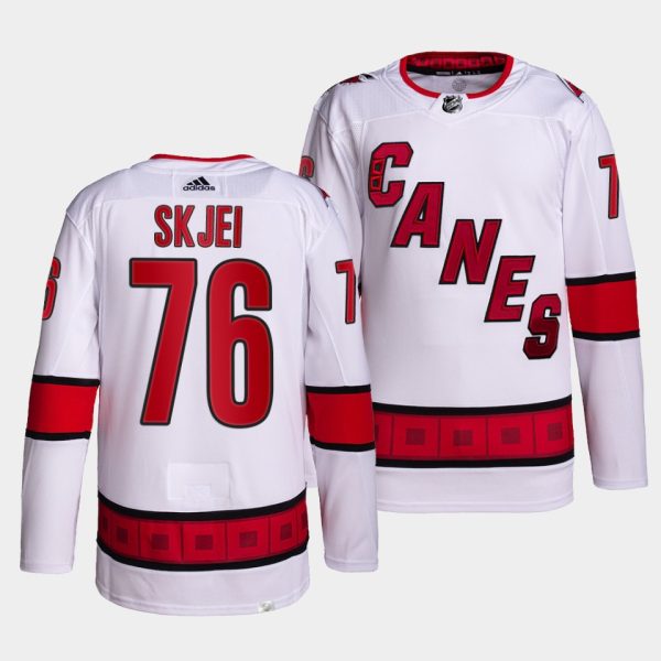 Carolina Hurricanes Brady Skjei Away White Jersey Carolina Hurricanes Brady Skjei Away White Jersey