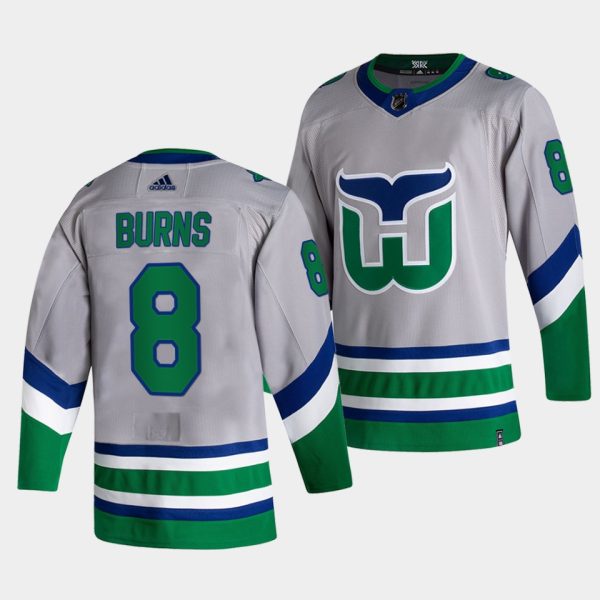 Carolina Hurricanes Brent Burns Gray Jersey Carolina Hurricanes Brent Burns Gray Jersey