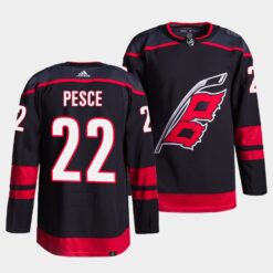 Carolina Hurricanes Brett Pesce Alternate Black Jersey
