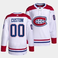 Carolina Hurricanes Custom 2022-23 Away White Jersey