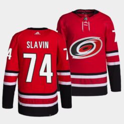 Carolina Hurricanes Jaccob Slavin Home Red Jersey