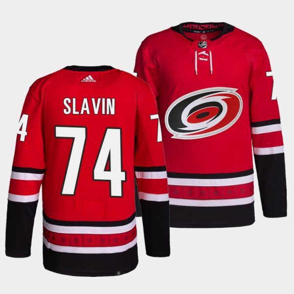 Carolina Hurricanes Jaccob Slavin Home Red Jersey Carolina Hurricanes Jaccob Slavin Home Red Jersey