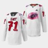Carolina Hurricanes Jesper Fast 2022-23 Away White Jersey