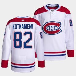 Carolina Hurricanes Jesperi Kotkaniemi 2022-23 Away White Jersey