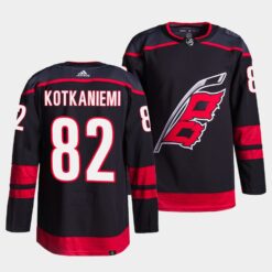 Carolina Hurricanes Jesperi Kotkaniemi Alternate Black Jersey