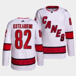 Carolina Hurricanes Jesperi Kotkaniemi Away White Jersey