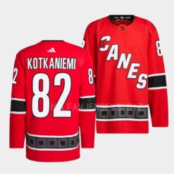 Carolina Hurricanes Jesperi Kotkaniemi Reverse Retro 2.0 Red Jersey