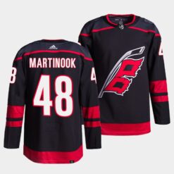 Carolina Hurricanes Jordan Martinook Alternate Black Jersey