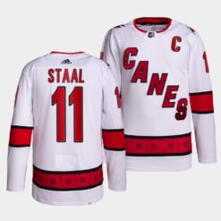 Carolina Hurricanes Jordan Staal Away White Jersey