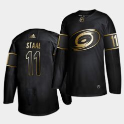 Carolina Hurricanes Jordan Staal Golden Edition Black Jersey