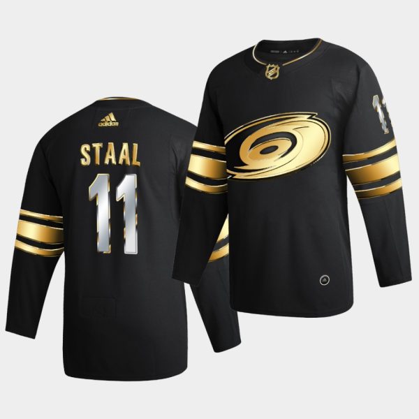 Carolina Hurricanes Jordan Staal Golden Edition Limited Black Jersey Carolina Hurricanes Jordan Staal Golden Edition Limited Black Jersey