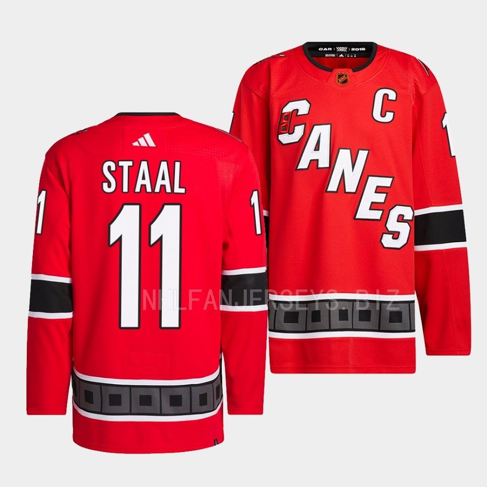 Carolina Hurricanes Jordan Staal Red Jersey Carolina Hurricanes Jordan Staal Red Jersey