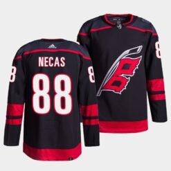 Carolina Hurricanes Martin Necas Alternate Black Jersey
