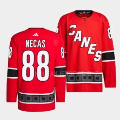 Carolina Hurricanes Martin Necas Reverse Retro 2.0 Red Jersey