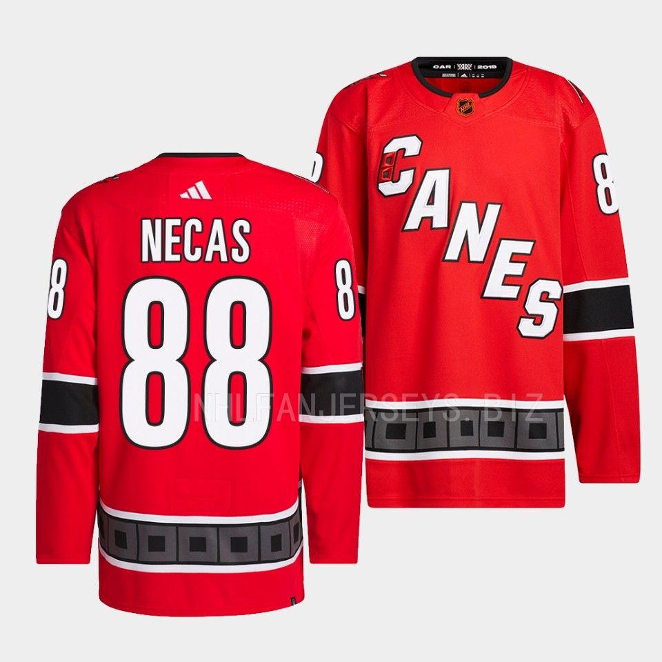 Carolina Hurricanes Martin Necas Reverse Retro 2.0 Red Jersey Carolina Hurricanes Martin Necas Reverse Retro 2.0 Red Jersey